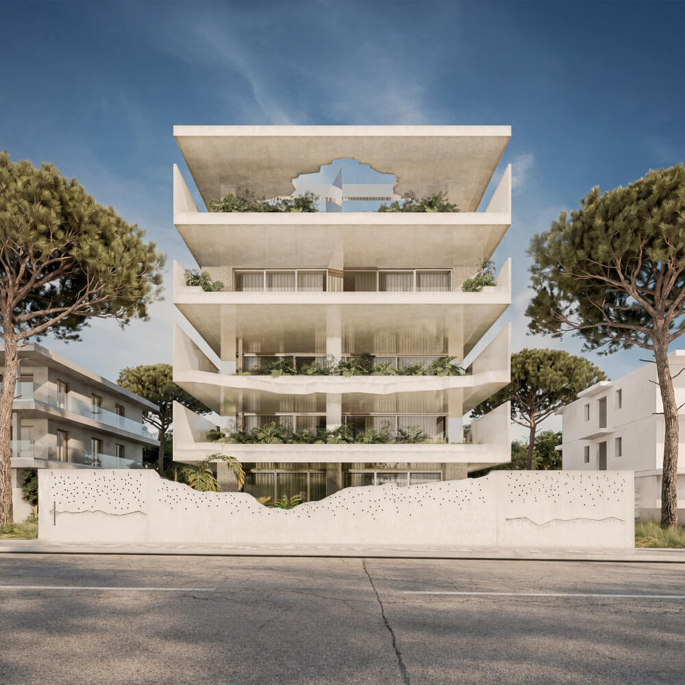 Adwan Real Estate Developments Project Linora luxury residences in Glyfada, Athens Riviera by a renowned Greek architect