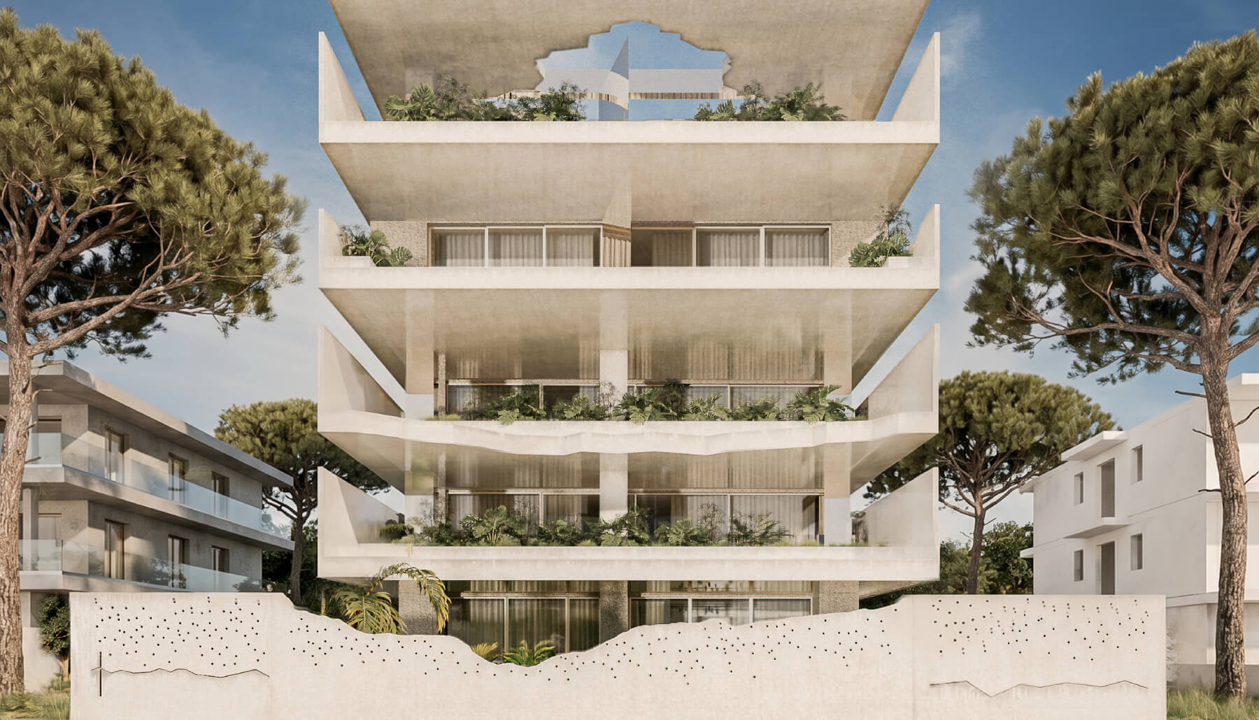 Linora new building, Greece